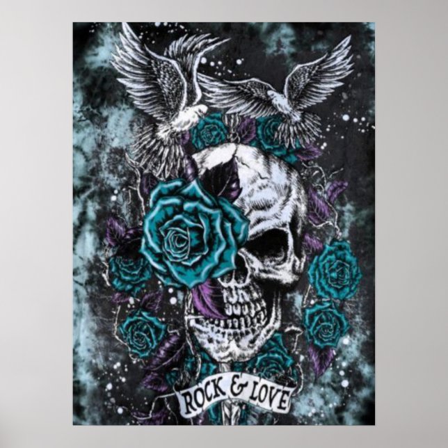 Sten och Kärlek Poster (Framsidan)