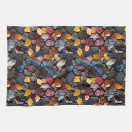 Sten och Löv Kökshandduk