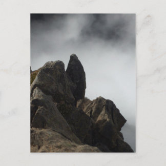 Sten och moln vykort