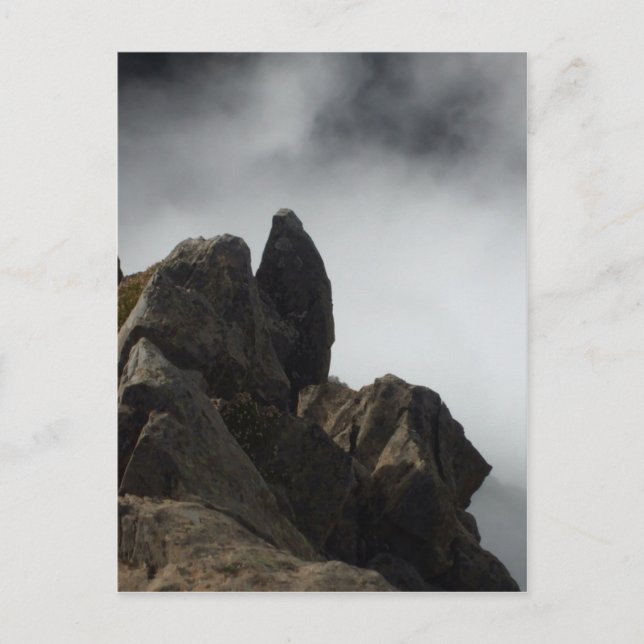 Sten och moln vykort (Framsida)