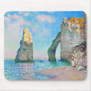Sten och Nål och porte d'Aval Claude Monet Musmatta