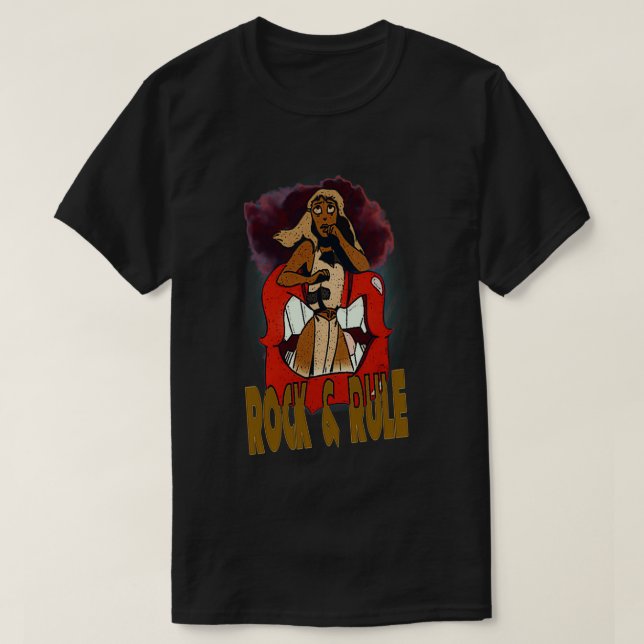 Sten och regel t shirt (Design framsida)