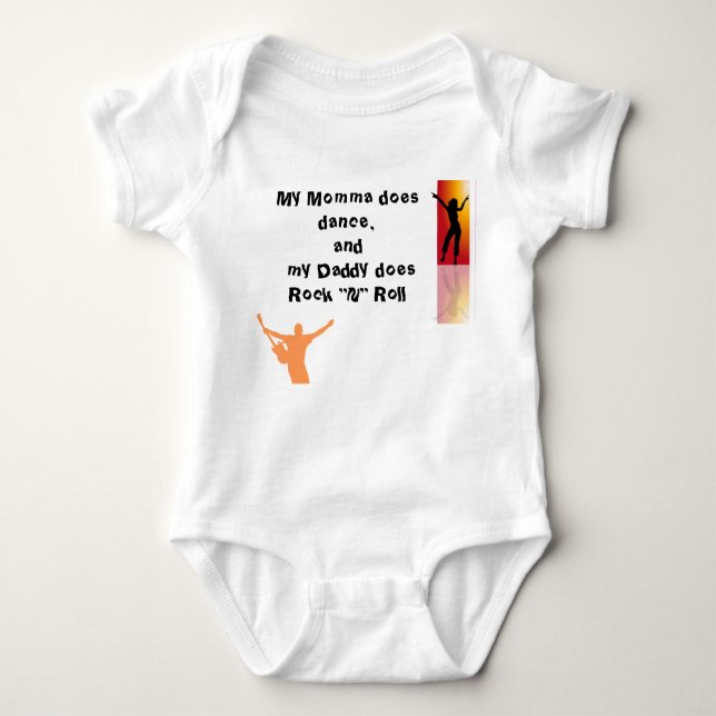 Sten - och - rullbabyBodysuit T Shirt (Framsida)