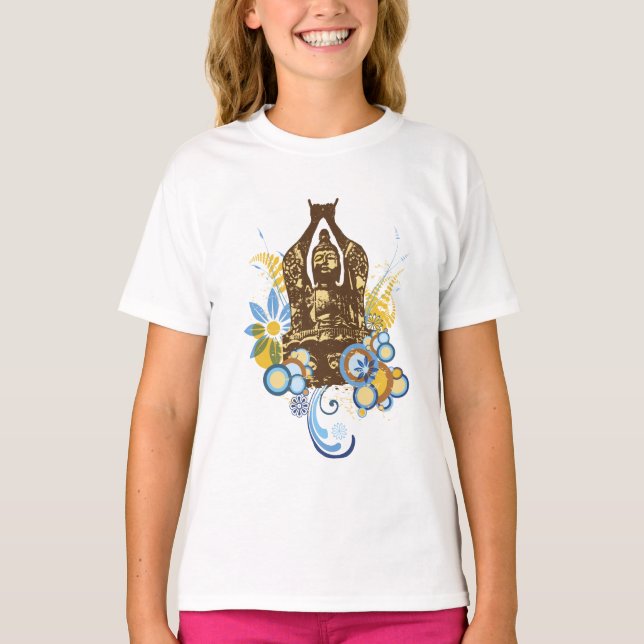 Sten - och - rullBuddha T-tröja Tröja (Framsida)