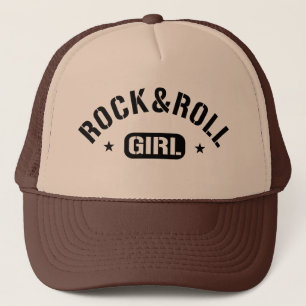 Sten - och - rullflicka truckerkeps