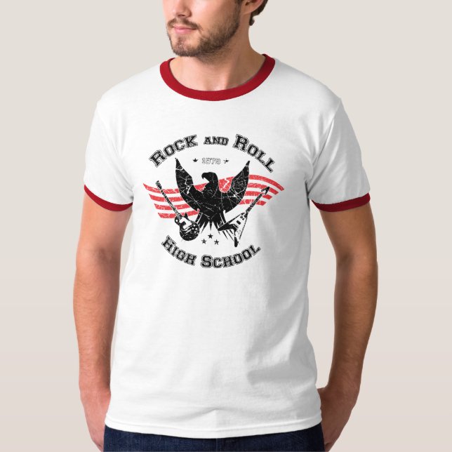 Sten - och - rullhögstadium t shirt (Framsida)