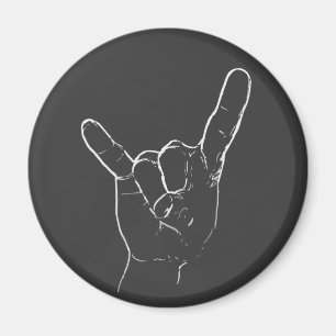 Sten - och - rullmagnet magnet
