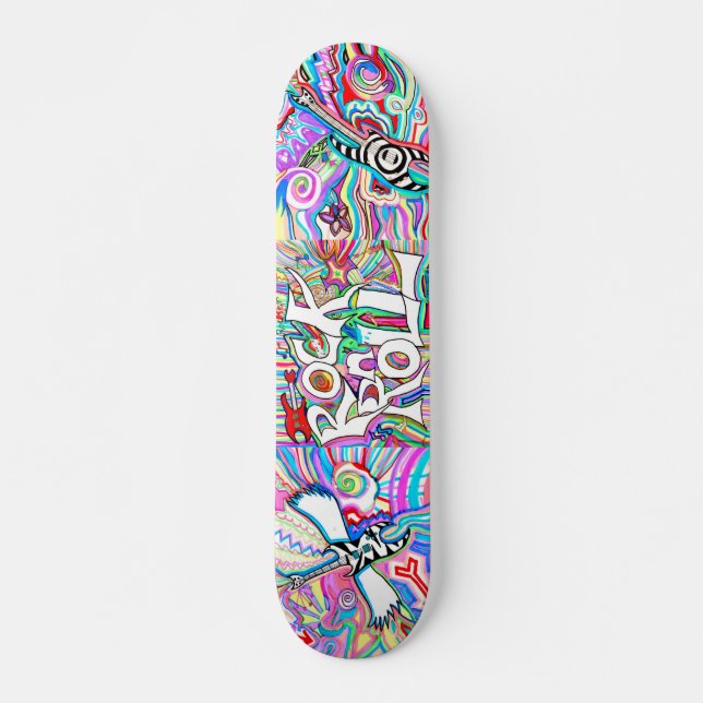 Sten - och - rullSkateboard Skateboard Bräda 21,5 Cm (Framsida)