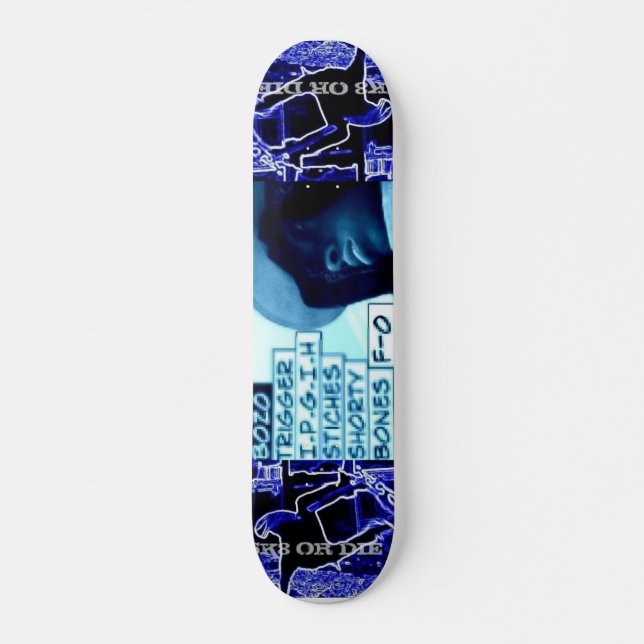 STEN! OLD SCHOOL SKATEBOARD BRÄDA 18 CM (Framsida)