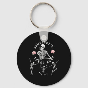 Sten om Bynd Tees for Women Rock and roll S for me Nyckelring