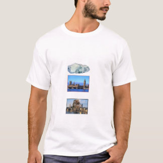 Sten över London, sten på Chicago T Shirt