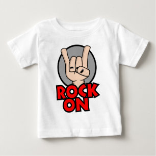 Sten på babyskjortan t-shirt