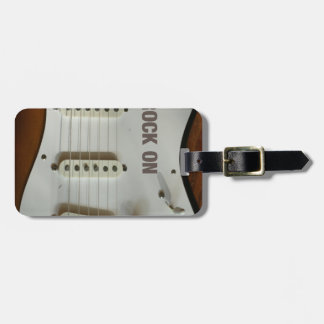 Sten på den elektriska gitarren bagagebricka