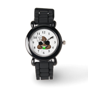 Sten på den Emoji poopen Armbandsur