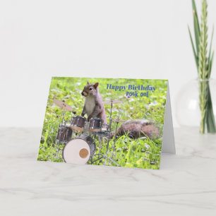 Sten på födelsedagskort kort