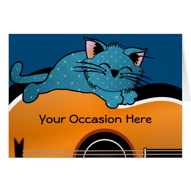 Sten på hälsningskort (Framsidan Horizontal)