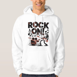 Sten på hoodie