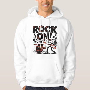 Sten på hoodie