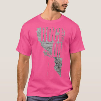 Sten på - Klimatande bergsberget för bloggning T Shirt