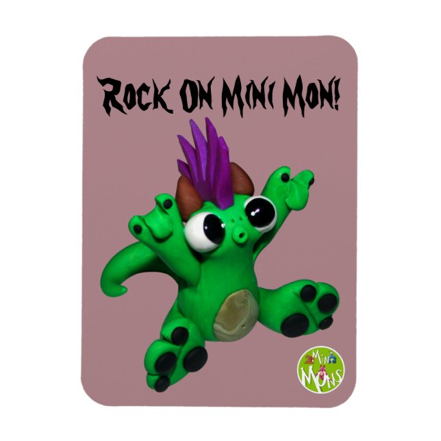 Sten på Mini Mon Magnet (Vertikal)