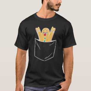 Sten på Rock and roll för musik T Shirt