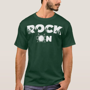 Sten på Rock N Roll Guitar Player Band MusicianGui T Shirt