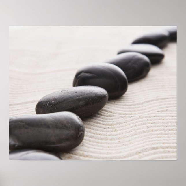 Sten på sand poster (Framsidan)