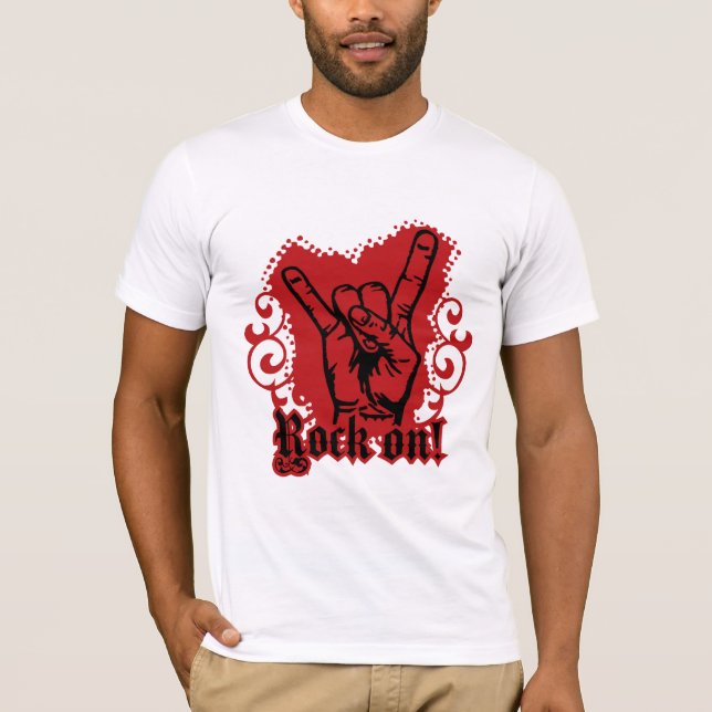 Sten på t-shirt (Framsida)