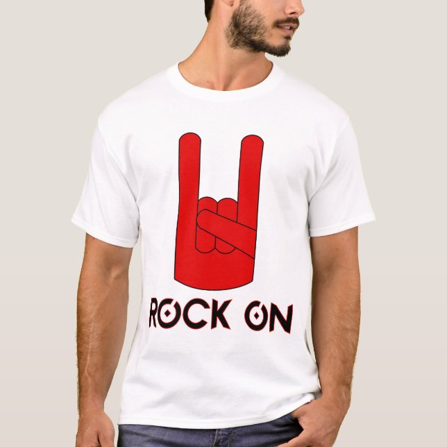 Sten på t-shirt (Framsida)