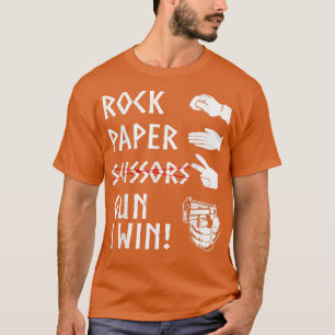 Sten Pappra icke-saxar Gun I Win Funny Say T Shirt