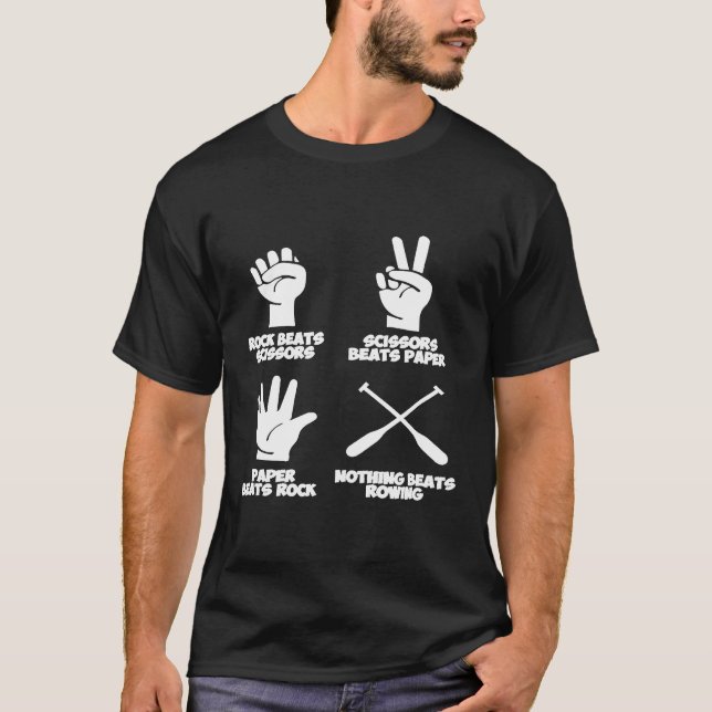 Sten Pappra inget slag mot roving T Shirt (Framsida)