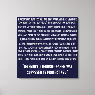 Sten Pappra sax Canvastryck