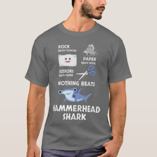 Sten Pappra sax Hammerhead Shark Clothes Gift T Shirt