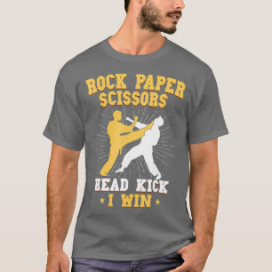 Sten Pappra sax Kick I Win Taekwondo Mart T Shirt