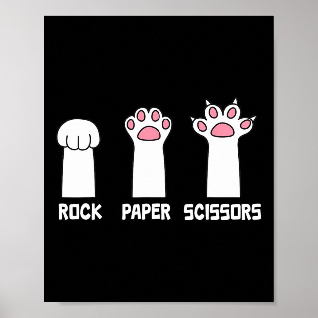 Sten Pappra saxar Cat Tassar Spame Cute Tass Funny Poster (Framsidan)