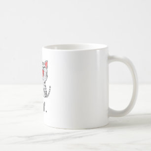 Sten Pappra saxar Throat Slår I Win Cat F Kaffemugg