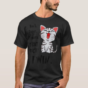 Sten Pappra saxar Throat Slår I Win Cat F T Shirt