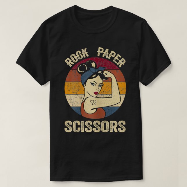 Sten Pappra saxen Lesbisk Women Girls Gay pride T Shirt (Design framsida)