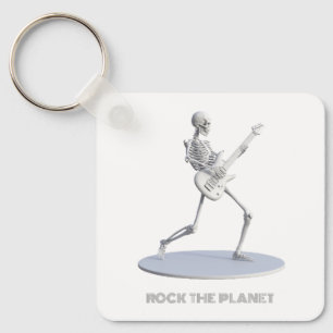 Sten Planet Nyckelring