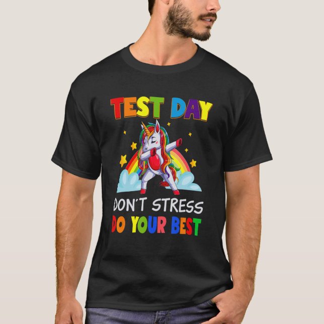 Sten provningsdagslärare 1 t shirt (Framsida)