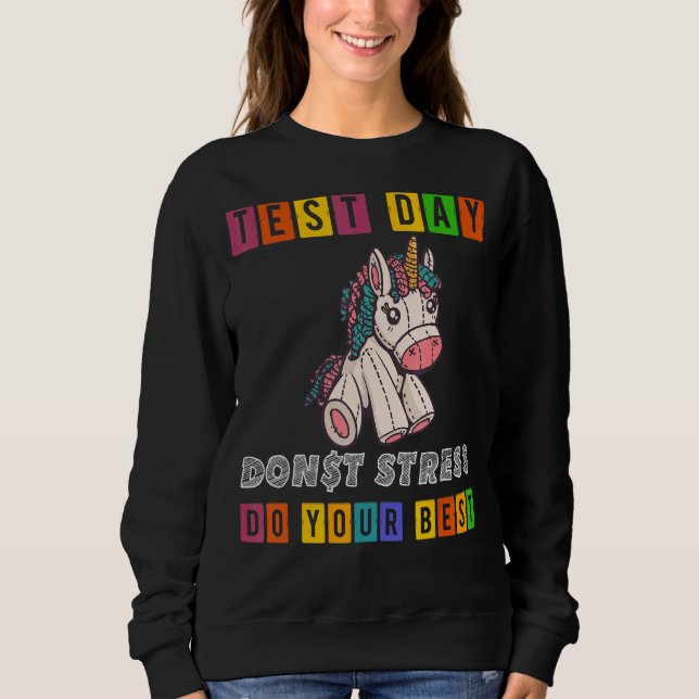 Sten: Provningsdagslärare på testdagen T Shirt (Framsida)