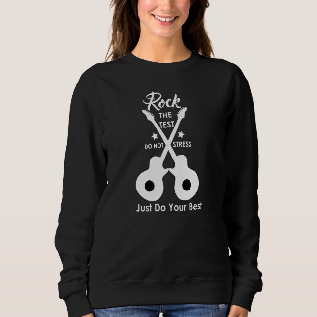 Sten: Provningsdagslärare på testdagen T Shirt (Framsida)