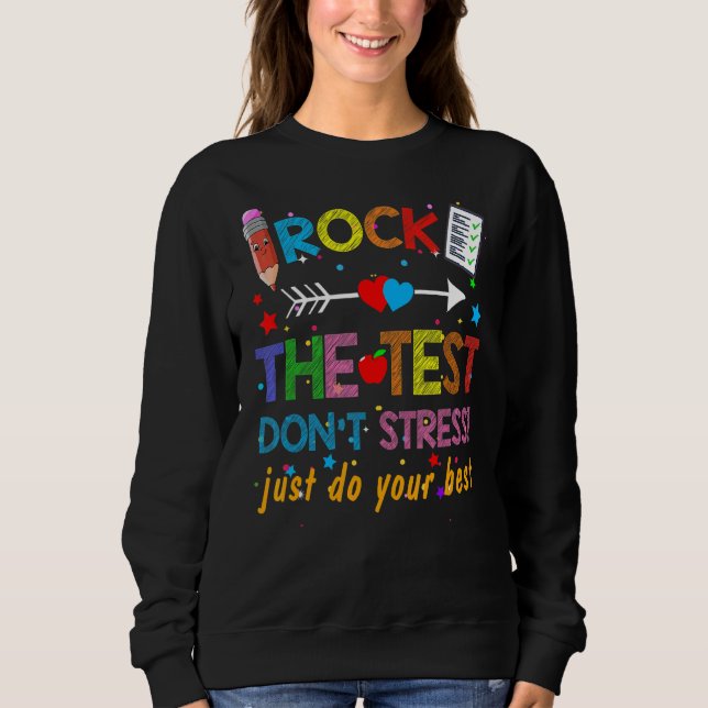 Sten: Provningsdagslärare på testdagen T Shirt (Framsida)