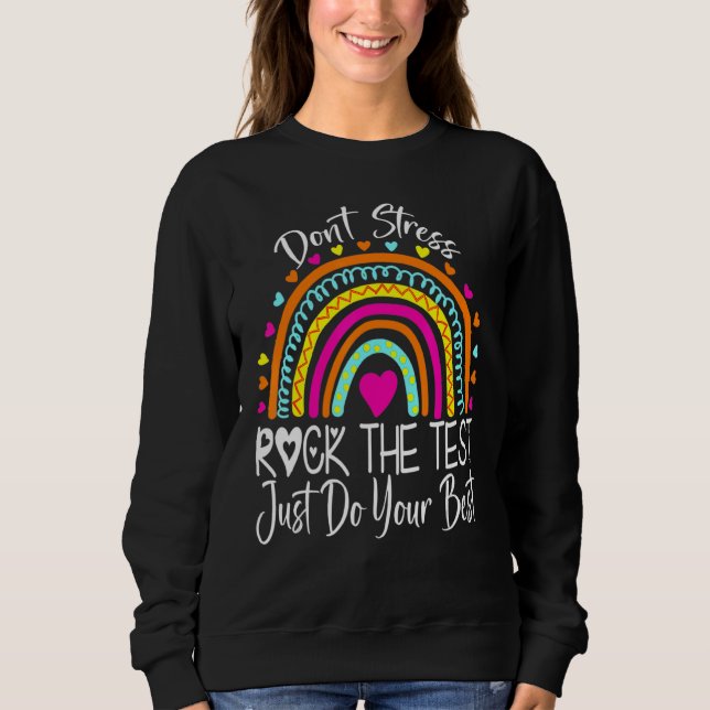 Sten: Provningsdagslärare på testdagen T Shirt (Framsida)