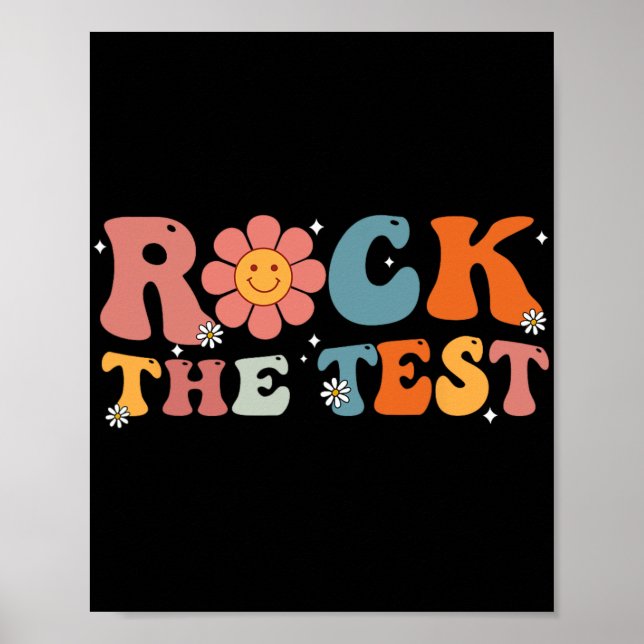 Sten: Provningsdagsläraren för testdagar Poster (Framsidan)