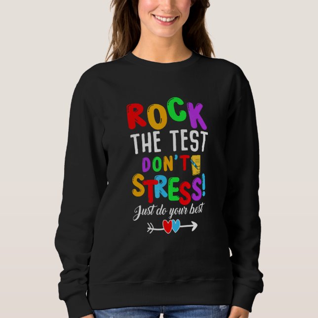 Sten: Provningsdagsläraren för testdagar T Shirt (Framsida)