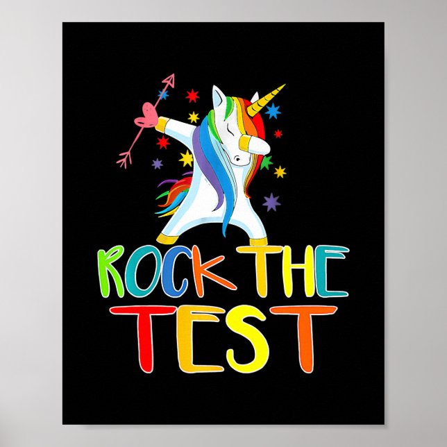 Sten provningsdagslärarens testtorg poster (Framsidan)