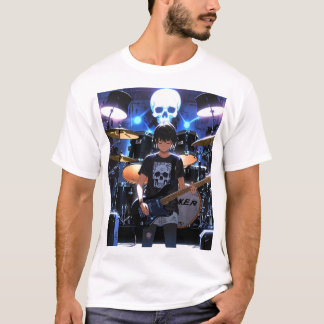 Sten Rebelle: Skull och Crossbone Band Tee