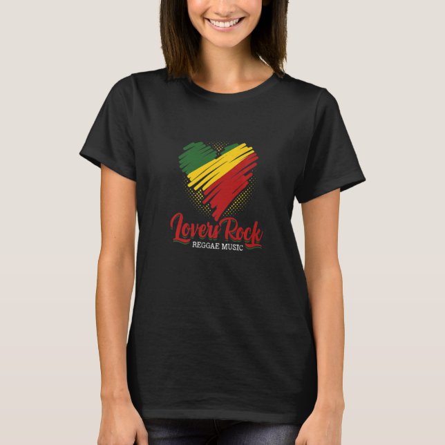 Sten Reggae Music Culture Tradition Reggae T Shirt (Framsida)
