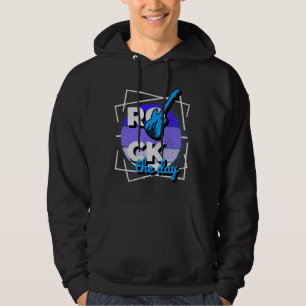 Sten: Retro Guitar Music Hoodie